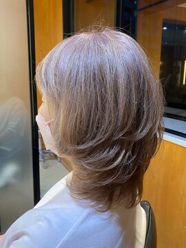 六本木美容室 西麻布店 シルバーウルフレイヤーカット
