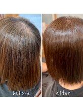 頭皮と髪に優しいヘアカラー【サスティノ】