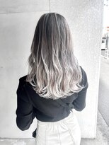 ヘアーアンドアトリエ マール(Hair&Atelier Marl)&nbsp;【Marl】ホワイトベージュ×バレイヤージュカラー