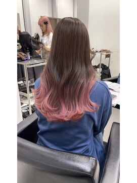 アライブ ハラジュク(ALIVE harajuku) グラデーションカラーバレイヤージュインナーカラー　ryota