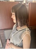 伸ばしかけヘア　ロブ