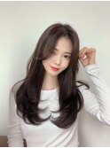髪質改善 艶髪 愛され 韓国風 前髪カット 小顔 梅田