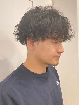 オーストヘアーフィガロ 本通り店(Aust hair Figaro) マッシュショート×メンズパーマ 広島本通/美容院/Aust