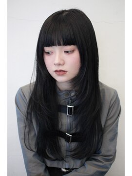 ココ 原宿(KOKO) 小顔似合わせカットフェミニンロングレイヤーメルティカラー