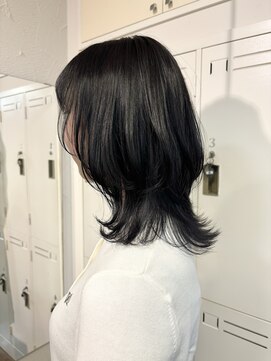 エスク オブ ヘアー(SQ of hair) レイヤーカット ハッシュカット 顔周りレイヤー