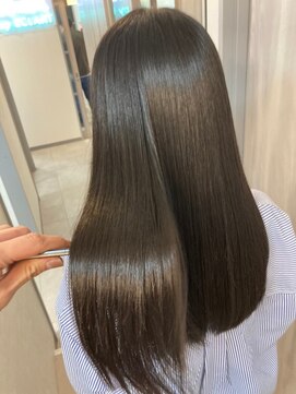 ストーリー 長野店(STORY:E) 自然な『丸くなる縮毛矯正』×傷めない白髪染め[30代/40代/50代]