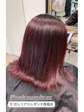ガレリアエレガンテ 西尾店(GALLARIAElegante) #ボルドーレッド(パープルmix)