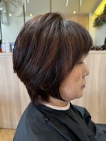クレールイーエムエー(CLAIRE e.m.a)&nbsp;似合わせカット/ナチュラルブラウン