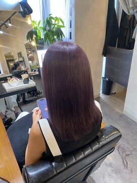 ルモ(Lumo) 【MIHO】ラベンダーカラー×ミディアム