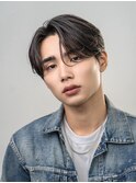 韓国センターパートコンマバングカルマパーマニュアンスパーマ