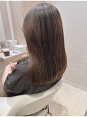 大人かわいい☆白髪ぼかしハイライトで髪と気分を明るく♪