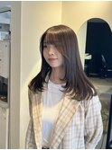 フェイスレイヤー × グレージュ