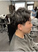 ナチュラルパーマ アップバング メンズカット/葛西メンズ