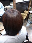白髪ぼかし髪質改善カラー