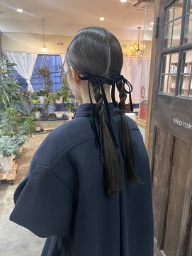 キートス 高知店(kiitos) 同窓会ヘアセット