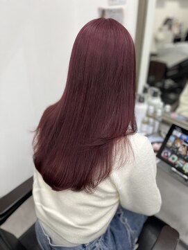 アオ(ao.) カシスカラー/ハイトーン/マンツーマン/初カラー