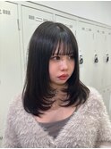 ミディアムレイヤー×オリーブグレージュ