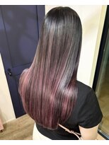 アーブル ヘアーアンドメイク(ARBRE) 全頭ブリーチデザインカラー髪質改善トリートメント