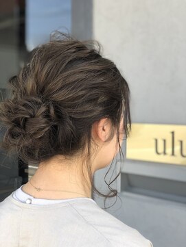 ヘアーデザイン ディードット ウル(D. ulu) ゆるふわパーティアップ