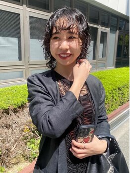 ロペ(ROPE.)の写真/深い悩みだった癖がチャーミングな個性に変わるくせ毛神カット◎コンパクトに動くオシャレなカーリーヘアに