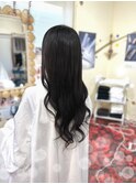 #黒髪#清楚系#ロング#韓国#イベント#夏モテヘア#可愛い#プルエク