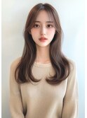 【ロングヘア　前髪なし　韓国ヘア　#18】#渋谷駅#韓国#髪質改善