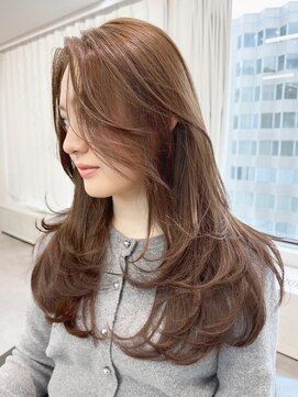 エル バイ アンキシム(elu by AHNKISM) 【韓国ヘア】レイヤーカット/顔まわりカット/艶髪/心斎橋