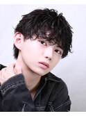 ショートマッシュ×シャドウパーマ