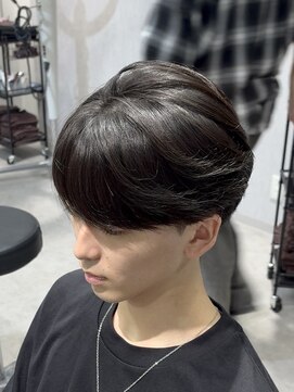 テクト バイアッシュ 吉祥寺店(Tect by Ash) しーすシースルーラウンドマッシュ刈り上げツーブロックウルフ