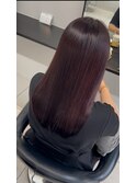 髪質改善ストレート艶ロング