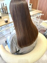 アニー(annie)&nbsp;高濃度水素カラー/ストレートロング/縮毛矯正/30代40代50代/艶髪