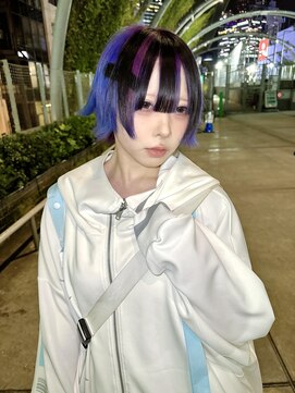 アリートウキョウ(ALLY TOKYO) ボブレイヤーカットボブウルフカット中性ウルフレイヤーボブルフ