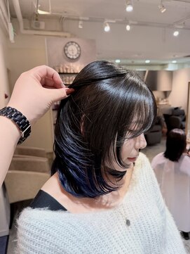 アヴァンスアンス 広島袋町店(AVANCE.ens) 【 blue ×black 】