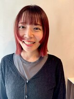リアド(.RIAD)&nbsp;ピンクベージュ×レイヤーボブ