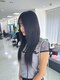 ヘアアンドメイク サファイア(Hair and Make SAPPHIRE)の写真/【静岡/東静岡】オススメの［エアーストレート］で抜群に指通りのいい髪へ♪不自然なストレートはサヨナラ!