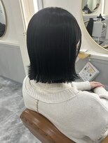 エリスホリエ(Eliss Horie) 縮毛矯正×ぱつっとボブ