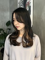 ブルックス インナーカラー×レイヤーカット