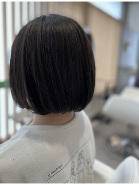 互感 近岡店 ボブ×ハイライト