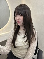 ホワイト(WHITE)&nbsp;縮毛矯正　髪質改善ストレート　ロングレイヤー