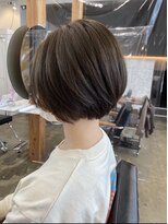 アコロン(acoron)&nbsp;丸みショートボブ×モカブラウン