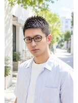 ブリリアント ヘアー ダイヤ(Brilliant Hair Dia)&nbsp;30代からのメガネが似合う大人の短髪スタイル