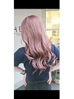 シェリー(cherie) 色落ち綺麗も綺麗なハイトーンピンクベージュ