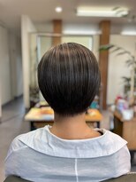 ヘアーテフテフ(HAIR tehu tehu)&nbsp;ショート×ハイライト