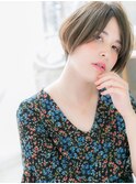 *mod's越谷*ツヤショート…前下がりで小顔見せa