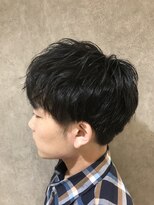 ランプ(Lamp)&nbsp;パーマ風！スッキリマッシュショート『Lamp』