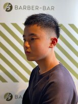バーバーバー 千葉(BARBER-BAR)&nbsp;刈り上げショートスタイル