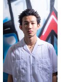 オールバック×ピンパーマ  <吉祥寺><理容室><バーバー>