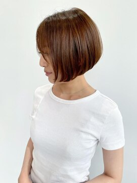 ヘアーアンドスパ フェリーチェ ミチ 野田屋町店(HAIR&SPA felice MICHI) 【feliceMICHI島田和也】ナチュラルにまとまるミニボブ