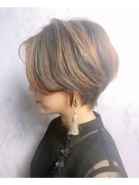ビューティドレッセヤマノ 池袋パルコ(Beauty Dresse YAMANO) デザインカラー/ハイライト/髪質改善/くびれショート/30代40代