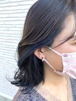 美容室 フォーリア Foglia ちらっと見えるインナーカラー＊